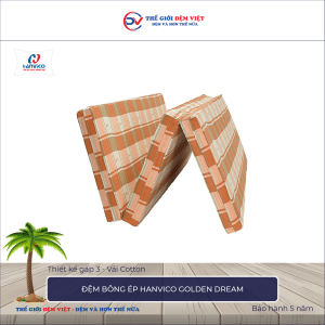 Đệm bông ép Hanvico Golden Dream